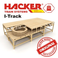 I-Track precise building system of the model track