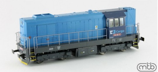 H0 743001 Diesel-elektrická lokomotiva 