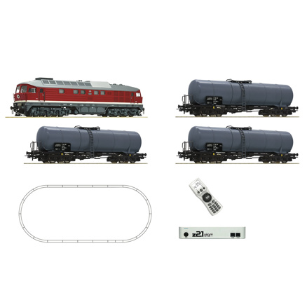 z21 start Digitalset: Diesel locomotive class 132 with tank wagon train, DB
