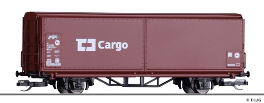TT-vagón s posuvnými stěnami. IV ČD Cargo 14845