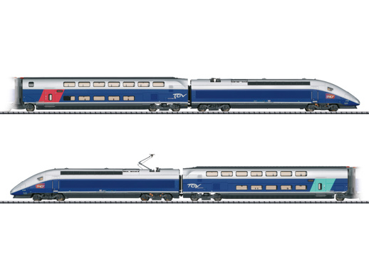  H0 - TGV Euroduplex, DCC,zvuk Trix 22381