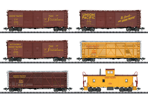 H0 24914 TRIX Set 6 vozů Union Pacific Railroad 