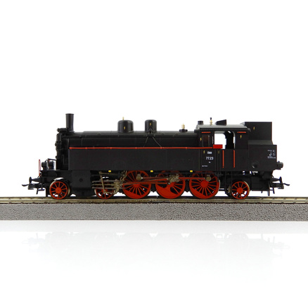 H0-Steam locomotive 77.23 (Všudybylka) ÖBB, DCC, s