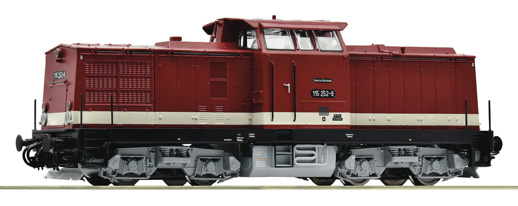 H0 - Diesel locomotive BR 115, DR, ROCO, ANALOG