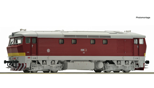ROCO-70921,Diesel. lok. T478,H0,ČSD,DCC,ZVUK