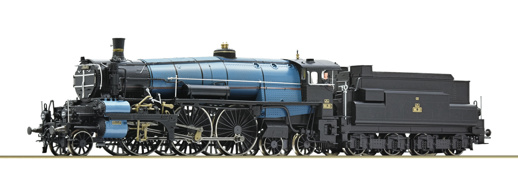 Steam locomotive 310.20, BBÖ, DC, SOUND - H0