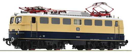 H0 - Elektrická lokomotiva E 10 251, DB, DCC, zvuk