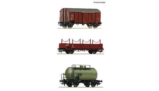 76018 - 3 piece set: Goods train, CSD