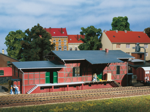 Freight shed H0-Auhagen 11383