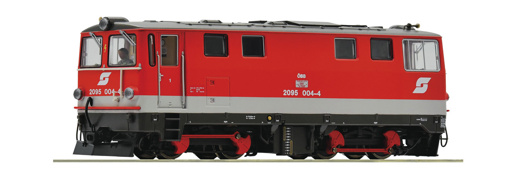 H0e - Dieselová lok. 2095 004-4, ÖBB, DCC, ZVUK