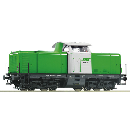 Diesel locomotive V 100.53, SETG-DC,H0-SOUND