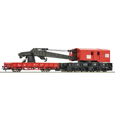 H0 - železniční jeřáb DB / Roco 56240