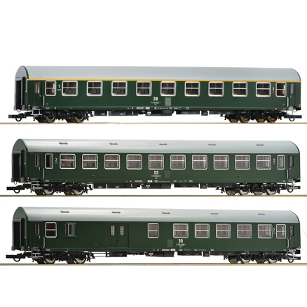 3-piece set 1: Passenger coach train, DR