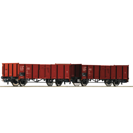 2-piece set: Open freight wagon, CSD