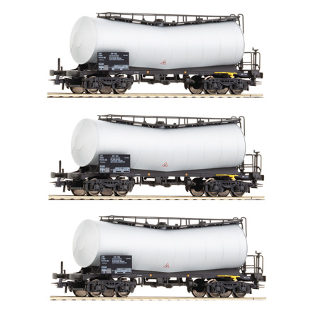 3 piece set slurry wagons, ATIR-RAIL -Roco-67149