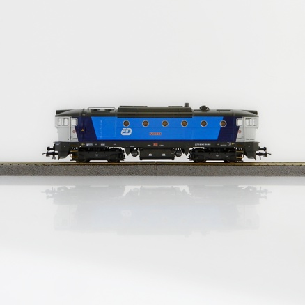 ROCO-71023,Diesel. lokomotiva 754,H0,ČD,ANALOG 