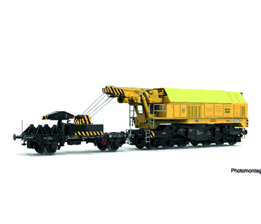 Slewing railway crane for digital operation, DB    