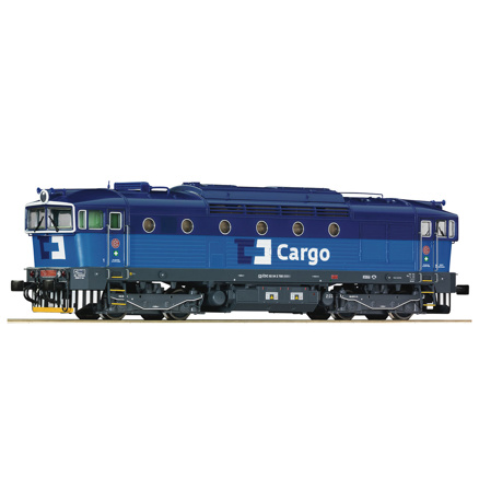 Dieselová lok. řady 750, CD Cargo, DC, ZVUK-H0