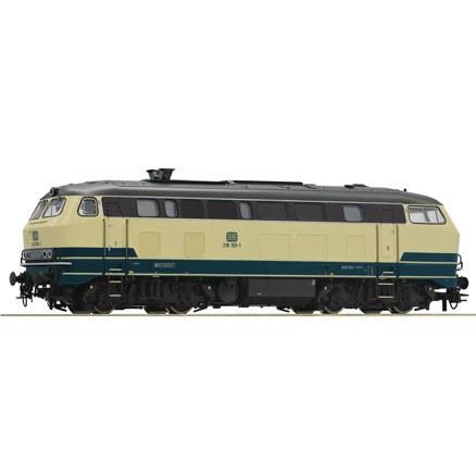 Diesel locomotive 218 150-1, DB