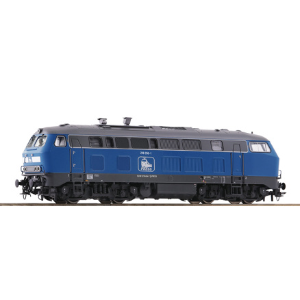 Diesel locomotive 218 056-1 PRESS