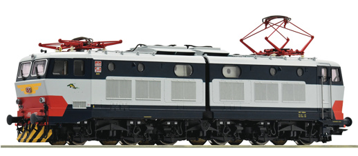 H0 - Elektrická lokomotiva E.656.072, FS, DCC,Zvuk