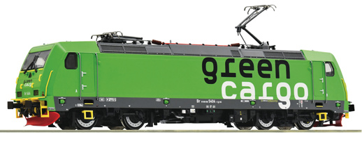 H0 - Elek. lok. Br 5404, Green Cargo, DCC, Zvuk