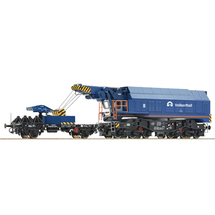 Digital railway slewing crane, Volkerrail