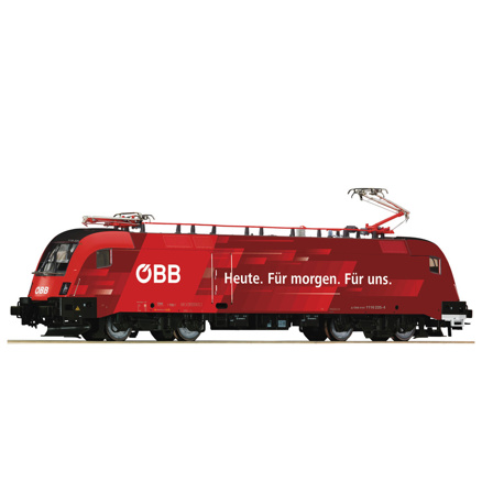 E-Lok Rh 1116 Railjet/Dachmark