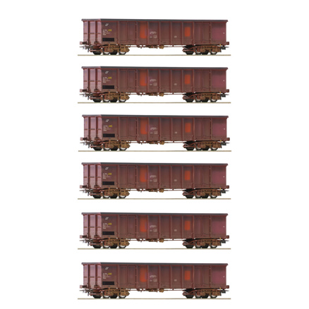 Sada 6 nákladních vozů Roco-75973    