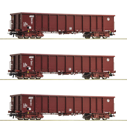 Sada 3 nákladních vagonů Roco-76091 