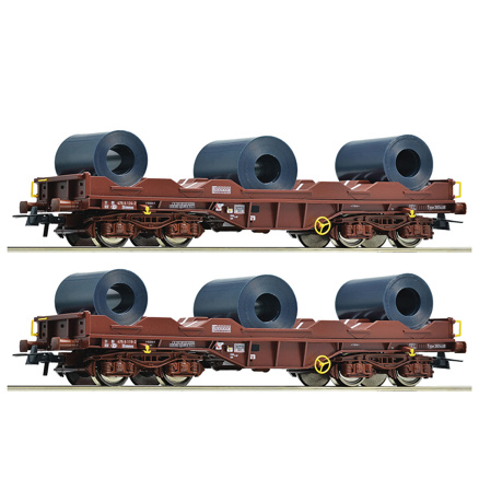 2-piece set: Coil transport wagon, SNCB