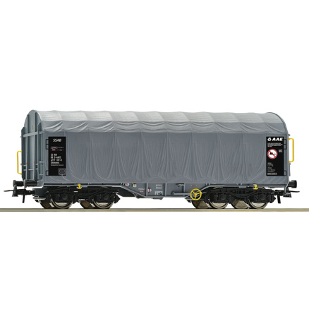 H0 - Slide tarpaulin wagon, ROCO,SSAB