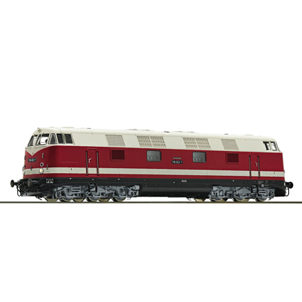 Diesel locomotive 118 652-7, DR
